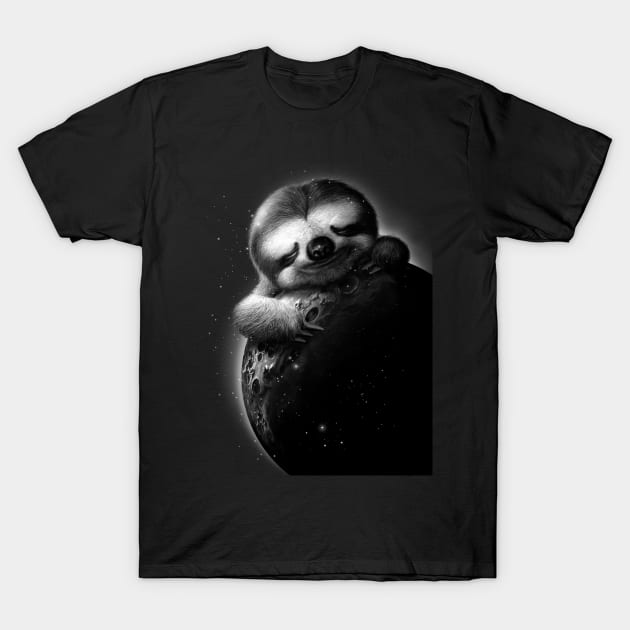 moonsloth T-Shirt by ADAMLAWLESS